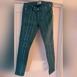 PAIGE Turquoise Denim Jeans